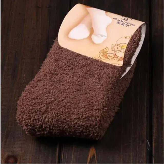Cozy Pure-Color Socks