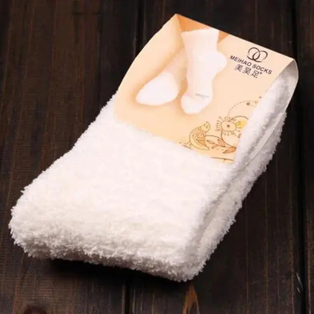 Cozy Pure-Color Socks