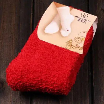 Cozy Pure-Color Socks