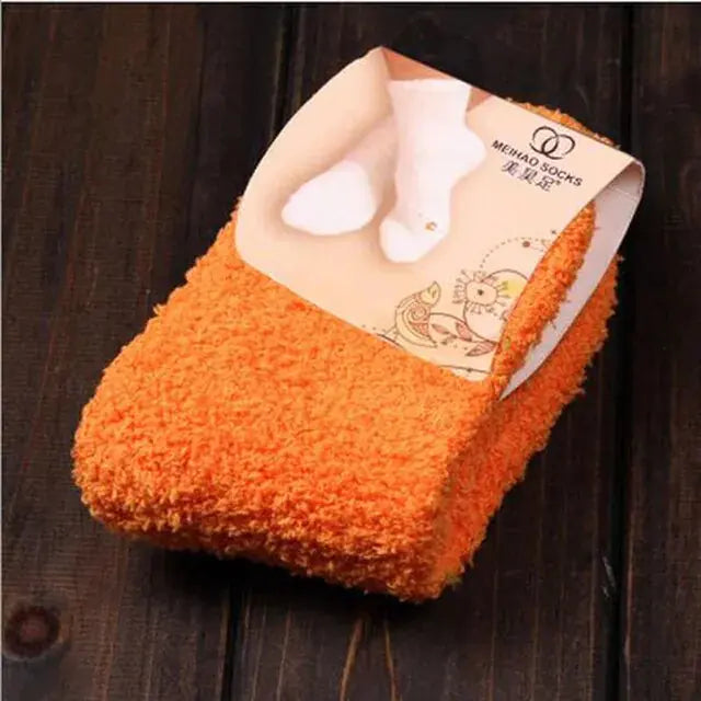 Cozy Pure-Color Socks