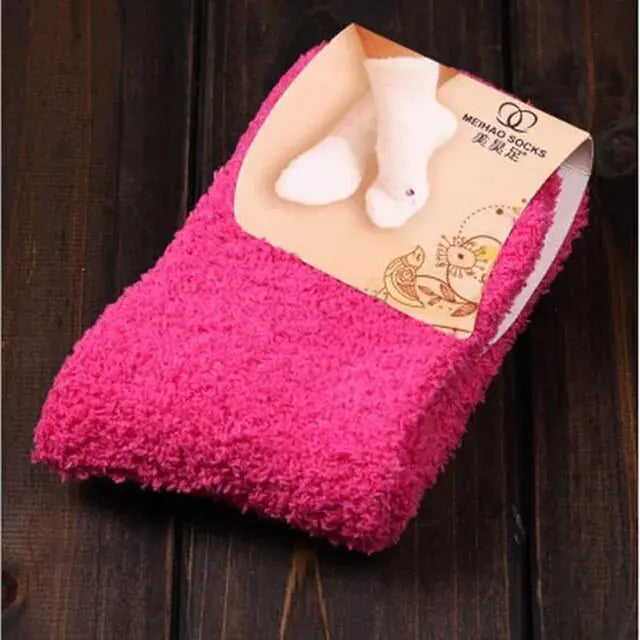 Cozy Pure-Color Socks
