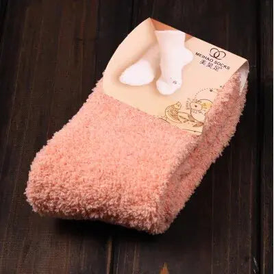 Cozy Pure-Color Socks