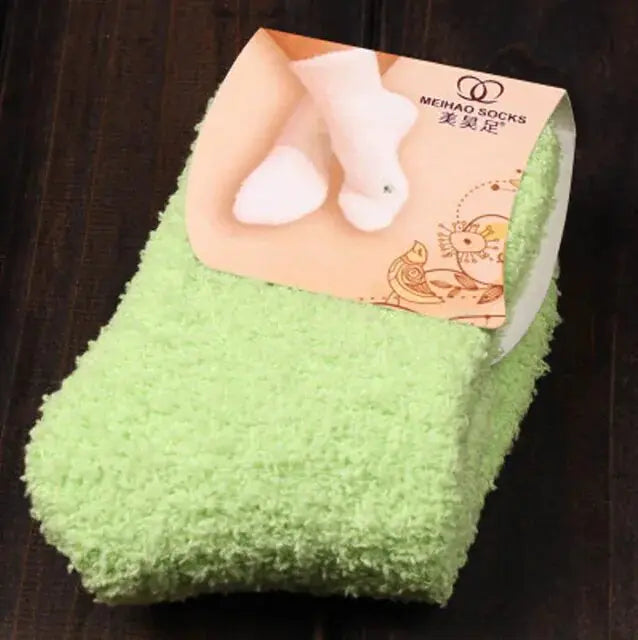 Cozy Pure-Color Socks