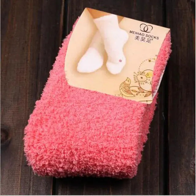 Cozy Pure-Color Socks