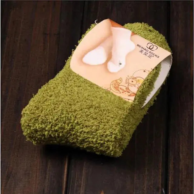 Cozy Pure-Color Socks