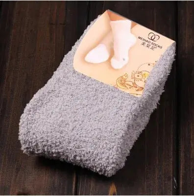 Cozy Pure-Color Socks