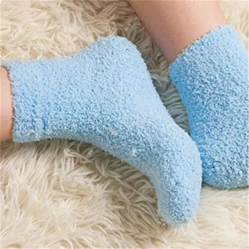 Cozy Pure-Color Socks