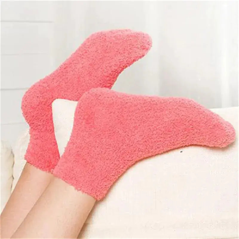 Cozy Pure-Color Socks