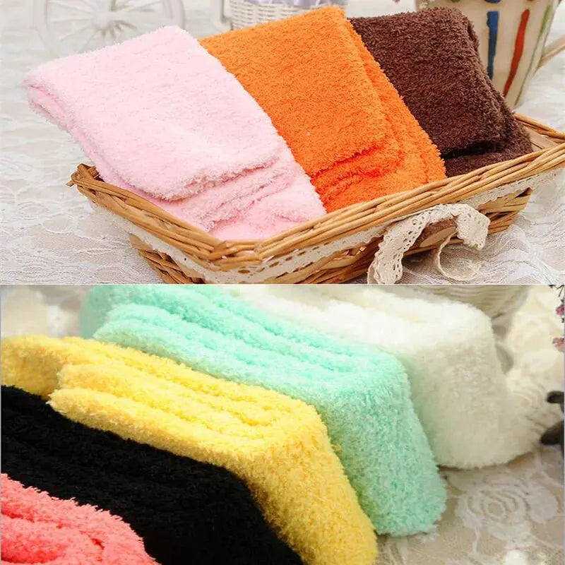 Cozy Pure-Color Socks