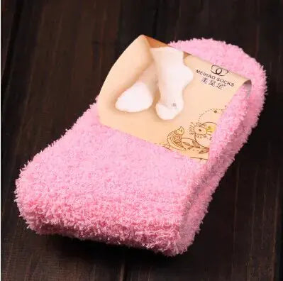 Cozy Pure-Color Socks