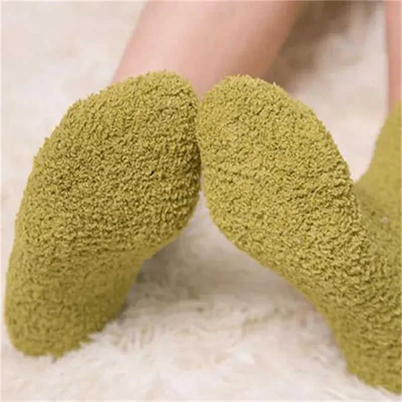 Cozy Pure-Color Socks