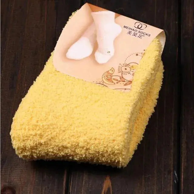 Cozy Pure-Color Socks
