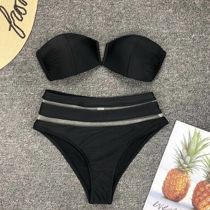 Chic High Waist Bikini