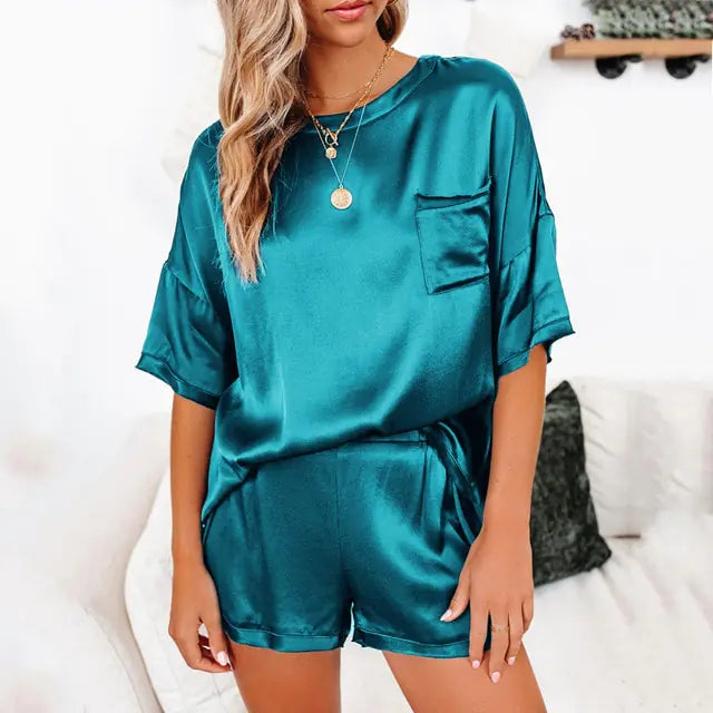 Satin Pajama Set