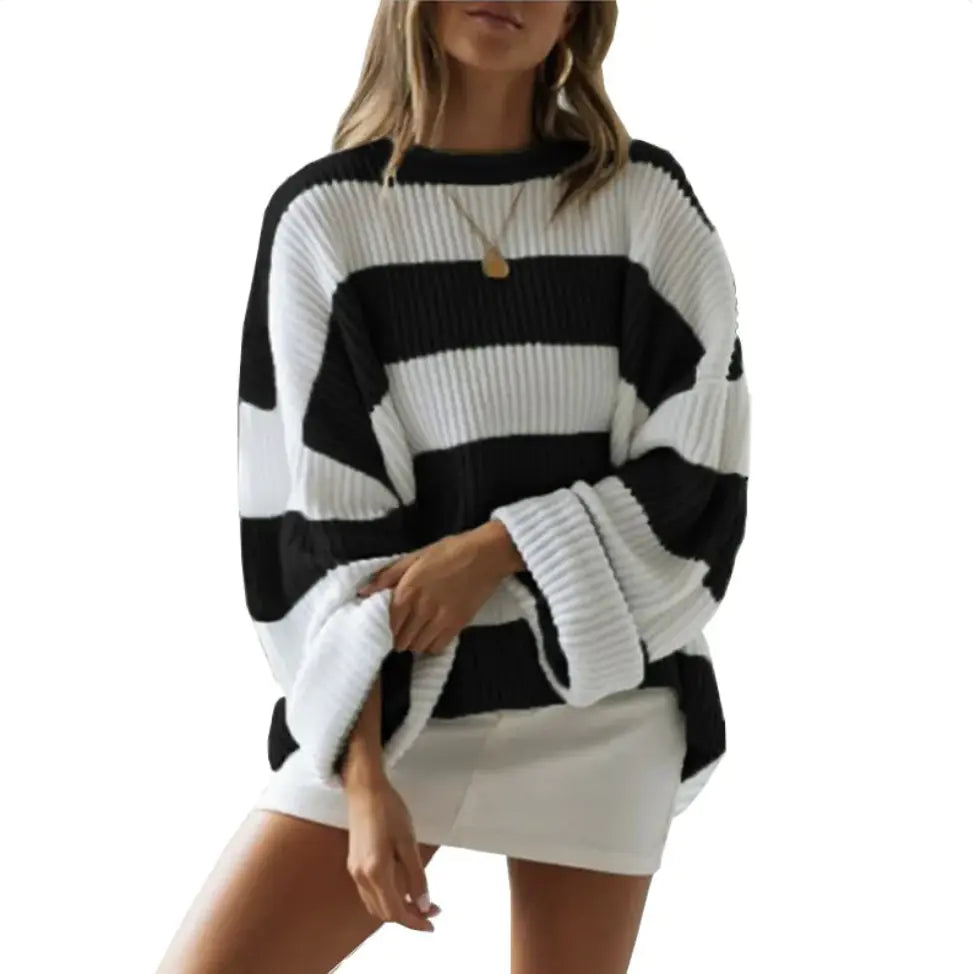 Chunky Striped Sweater