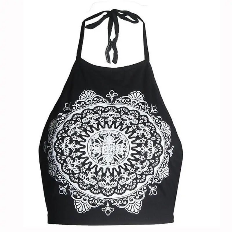 Mandala Halter Top