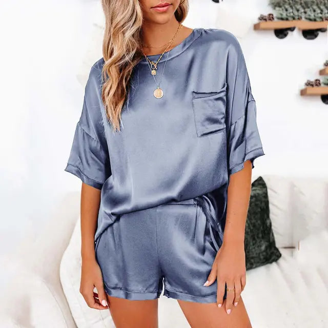 Satin Pajama Set