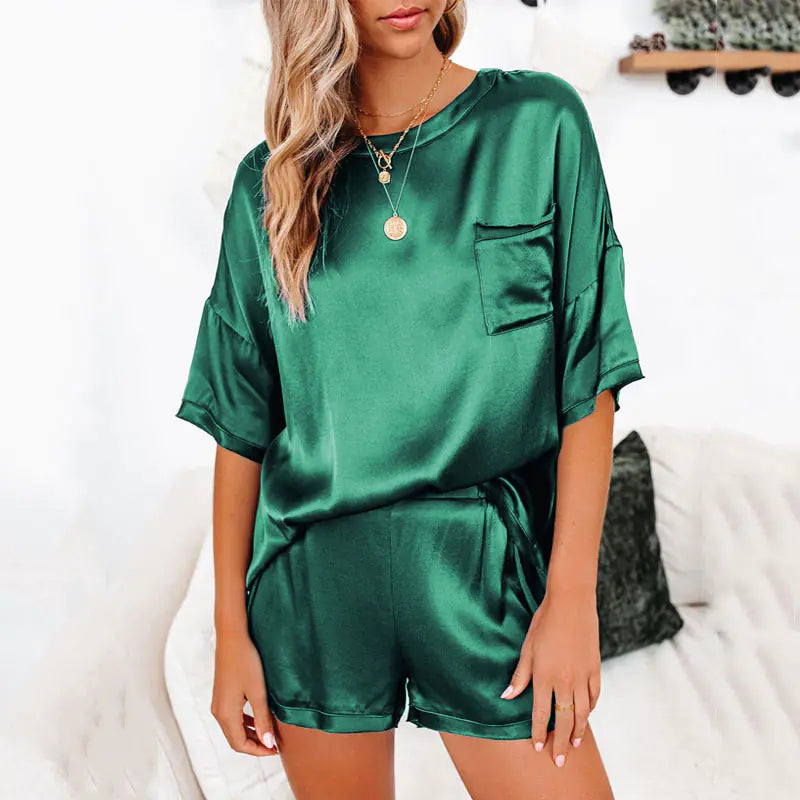 Satin Pajama Set