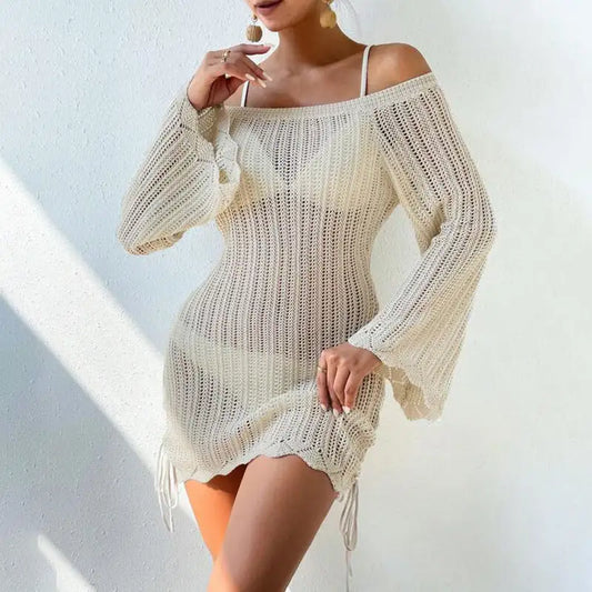 Knitted  Cover-Up  Dress